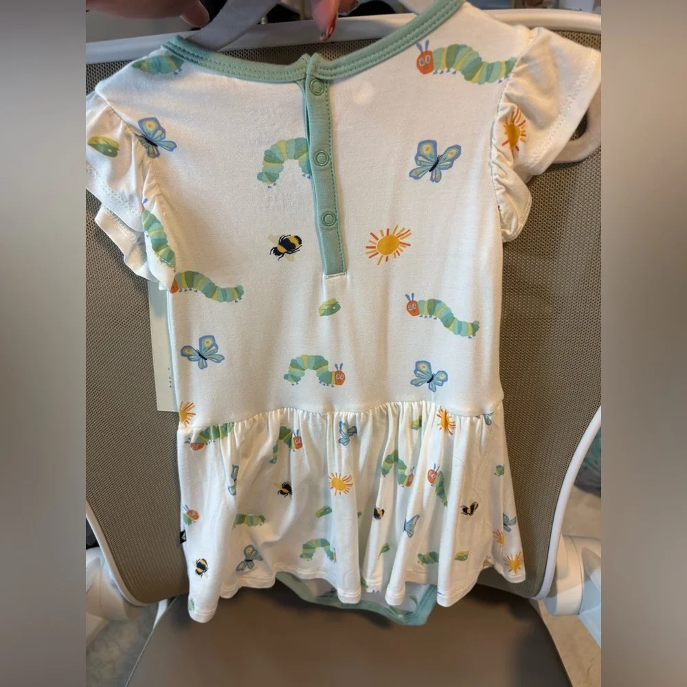 Kyte Baby Eric Carl hungry caterpillar twirl Dress size 2T NWT - Picture 2 of 4